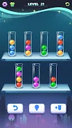 BallPuz 3D：Ball Sorting Puzzle Tangkapan skrin 2