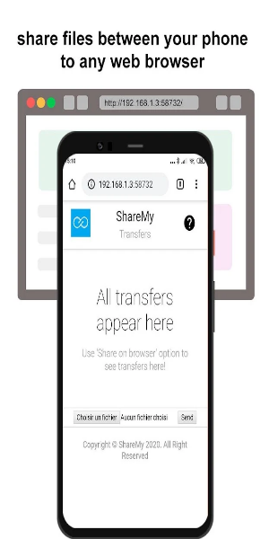 Schermata xShare- Transfer & Share files 1