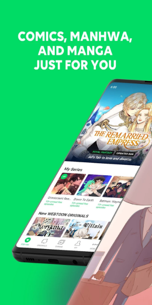 WEBTOON 螢幕截圖 0