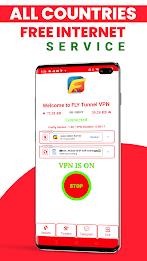 FLY TUNNEL VPN Captura de pantalla 2