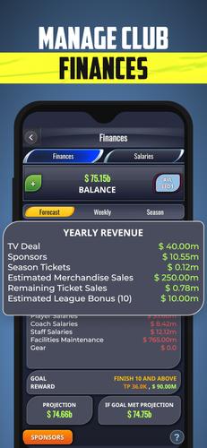 Ultimate Football Club Manager Capture d'écran 3