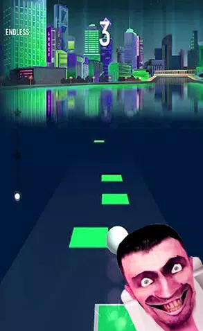 Schermata Skibidy Toilet Music Tiles Hop 0