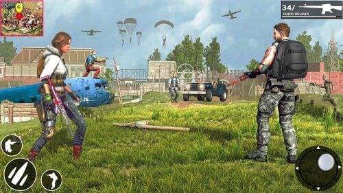 Legend Fire: Battleground Game スクリーンショット 1