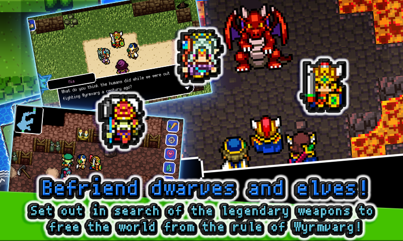 RPG Dragon Sinker Tangkapan skrin 2