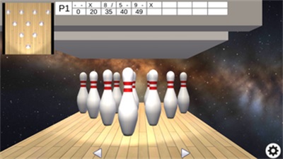 Super! 10-Pin Bowling Captura de tela 0