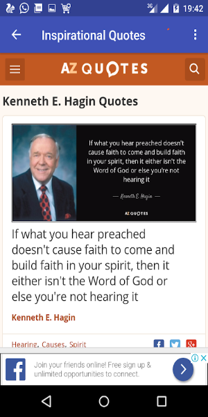 Schermata Kenneth Hagin Ministries 1