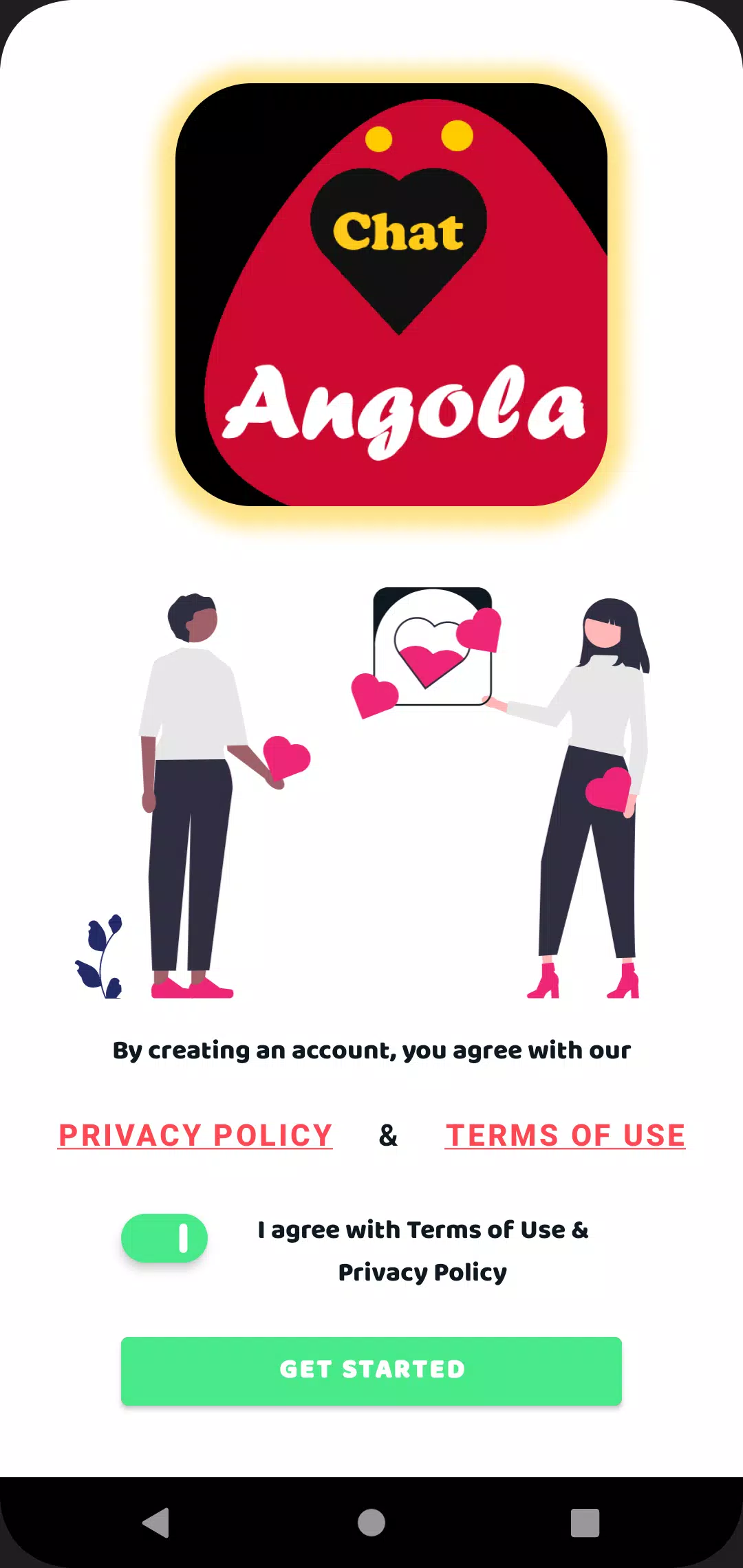 Angola dating app chat rooms 螢幕截圖 1