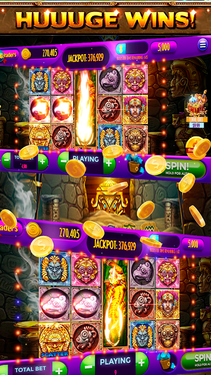 Slots! Azetc Gold Treasures Vegas Slot machines 螢幕截圖 2