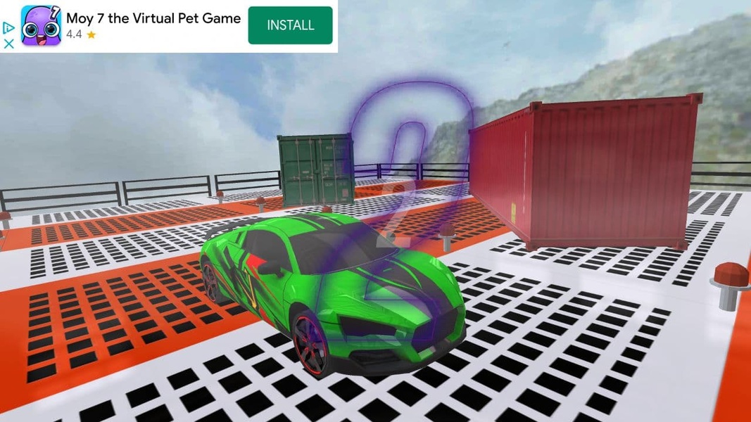 Superhero Mega Ramp GT Racing Stunts Screenshot 1