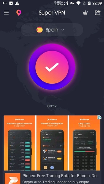 VPN Proxy Speed - Super VPN 螢幕截圖 2