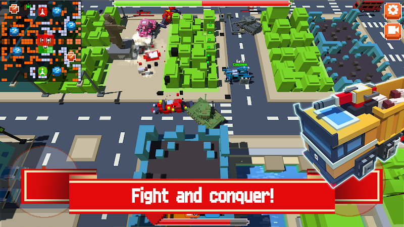 Brawl Boxes: Pixel tanks 螢幕截圖 3