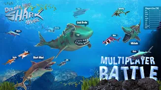 Double Head Shark Attack PVP 螢幕截圖 3