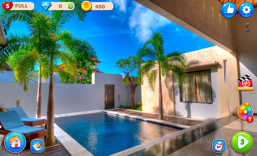 Garden Makeover : Home Design 螢幕截圖 2