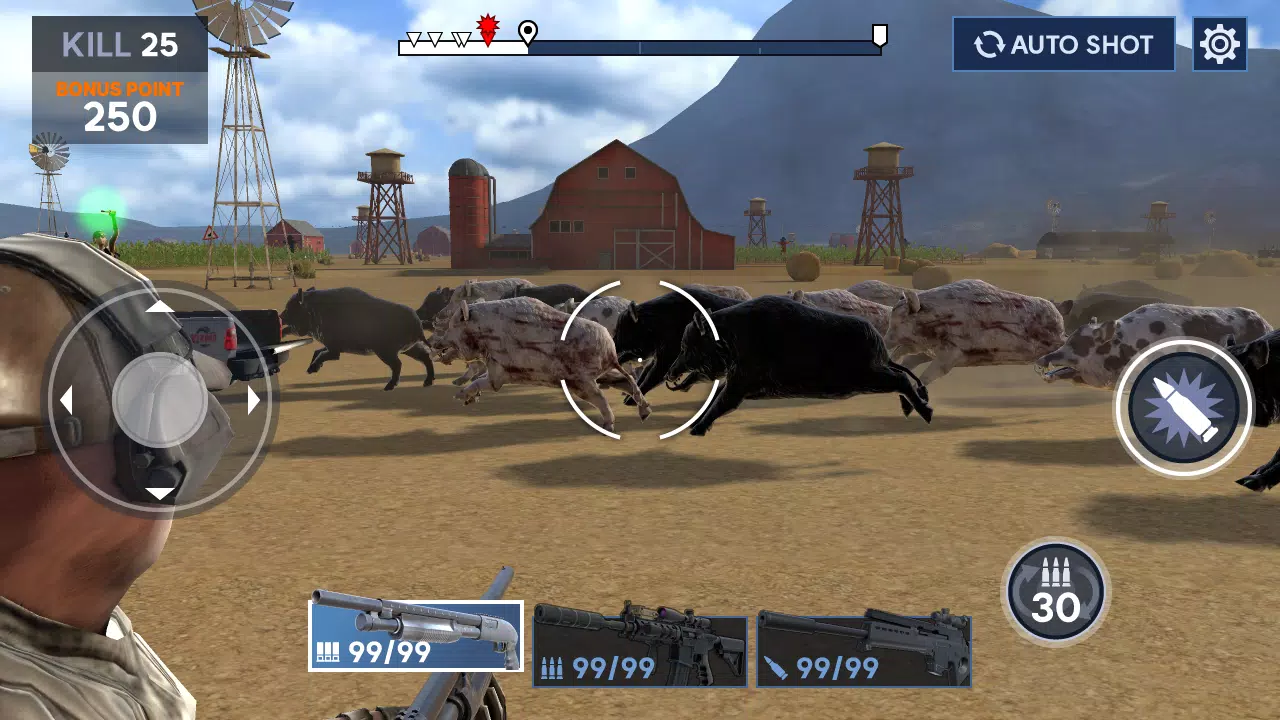 Heli Hog Hunt 螢幕截圖 1