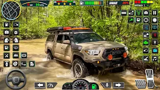 Offroad Mud Jeep Simulator 3d Captura de tela 3