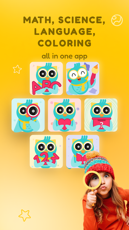 Schermata Kidzovo: Fun Learning for Kids 0