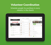 Schermata Planning Center Services 0