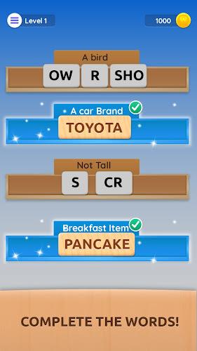 Word Jigsaw: Brain Teaser 螢幕截圖 1