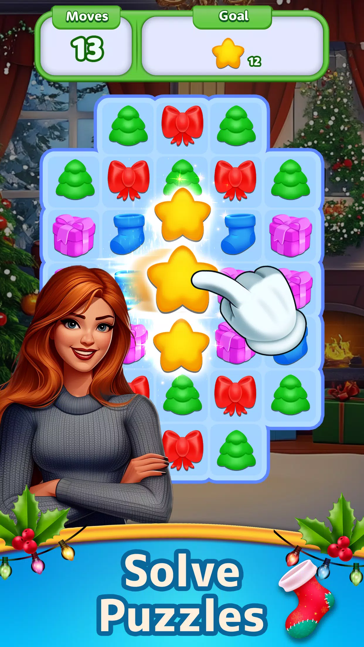 Christmas Match: Home Design应用截图第2张