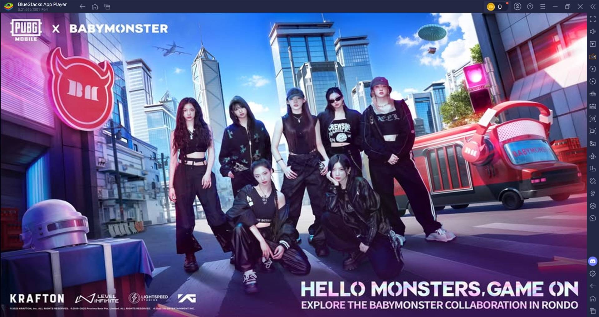 PUBG移動Babymonster合作活動