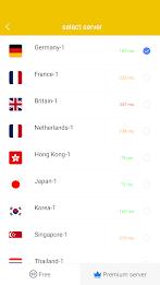 VPN Germany - DE VPN Proxy 螢幕截圖 1