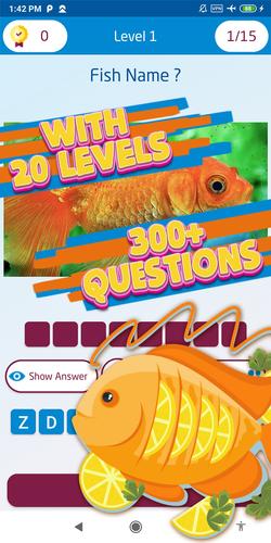 fish quiz games 螢幕截圖 2
