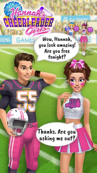 Hannah’s Cheerleader Girls应用截图第0张