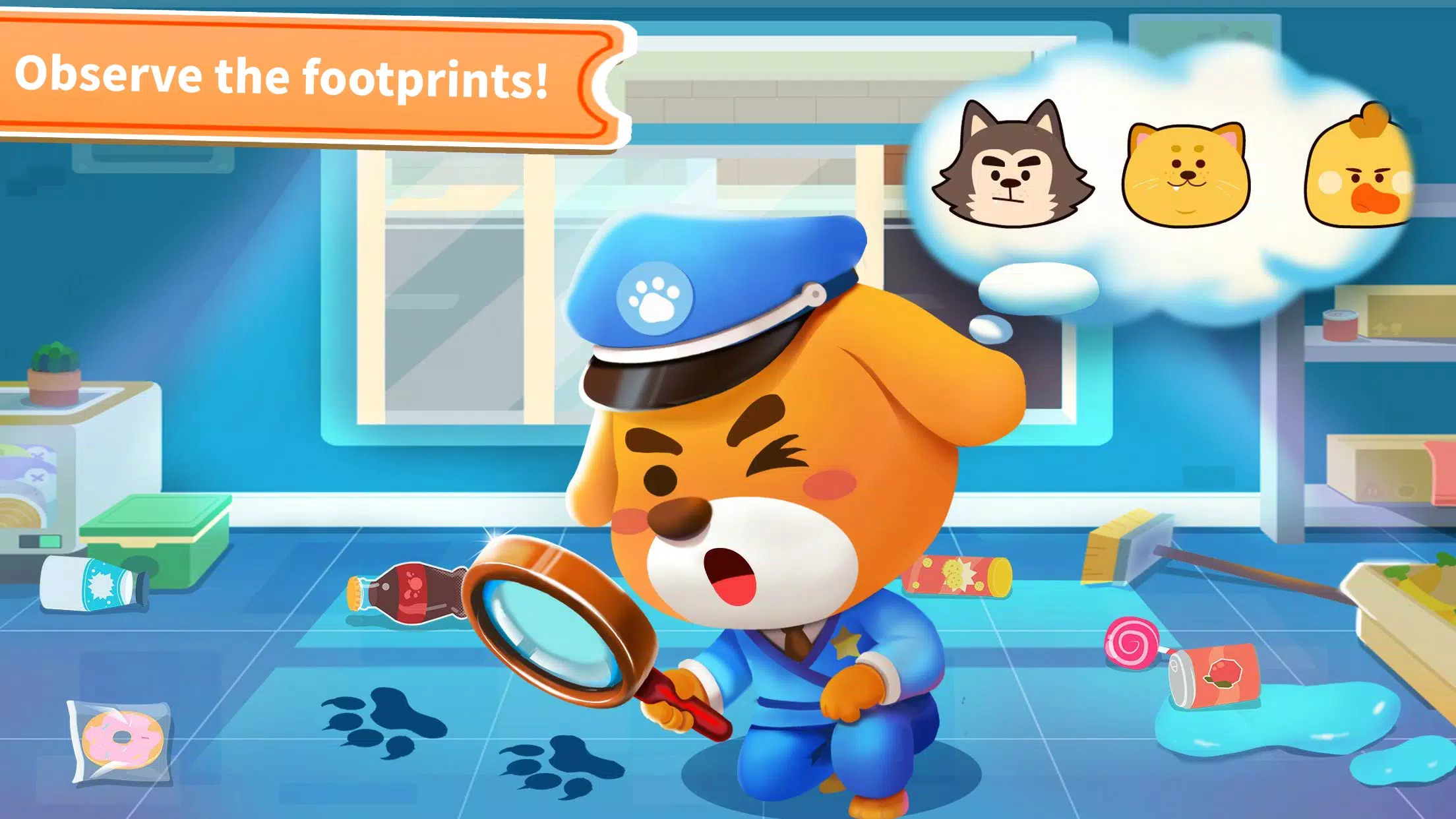 Little Panda’s Police Station应用截图第1张