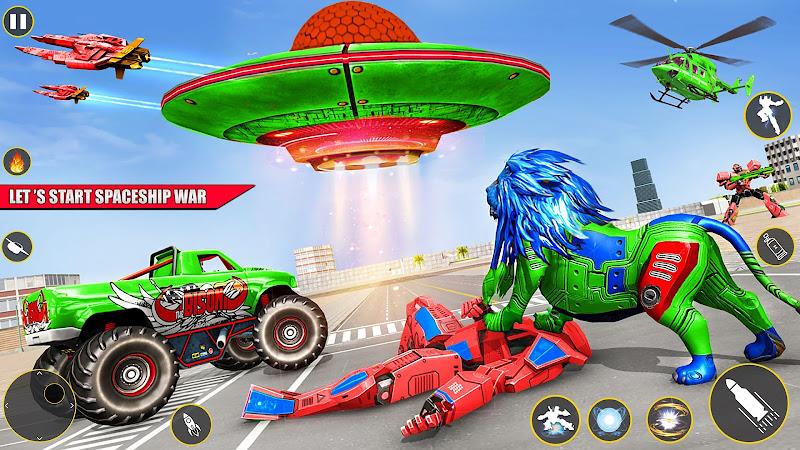 Space Robot Transform Games 3D 螢幕截圖 3