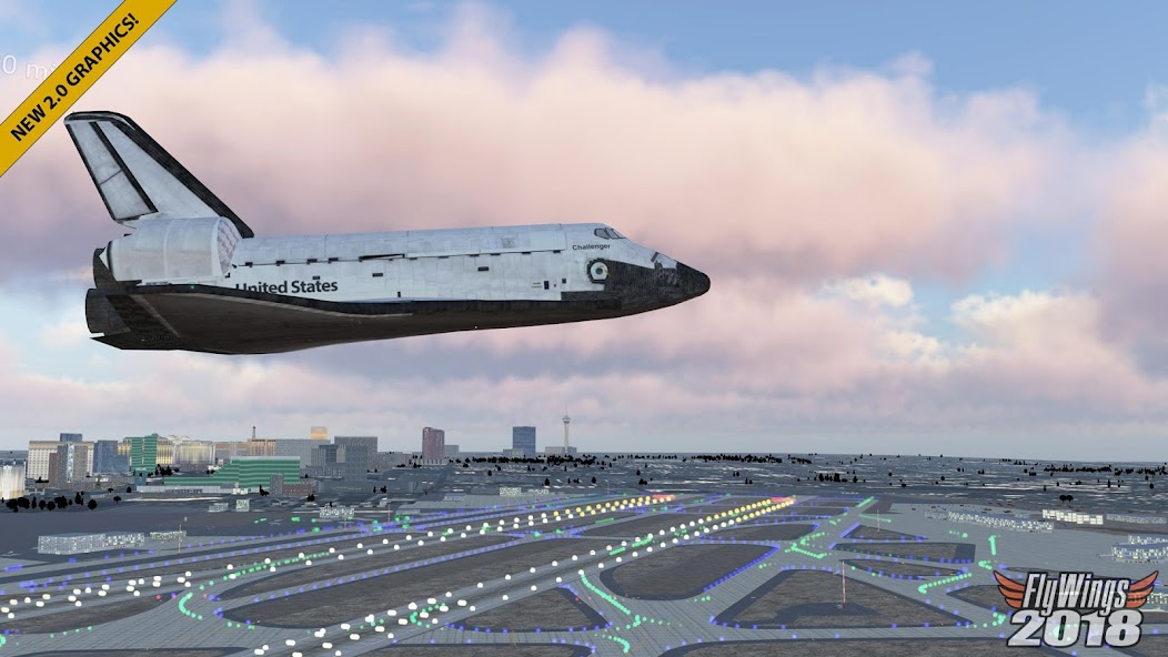 Flight Simulator 2018 FlyWings Mod 螢幕截圖 2