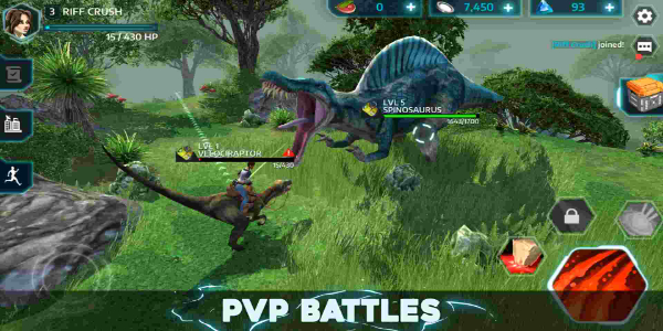 Dino Tamers - Jurassic MMO 螢幕截圖 1