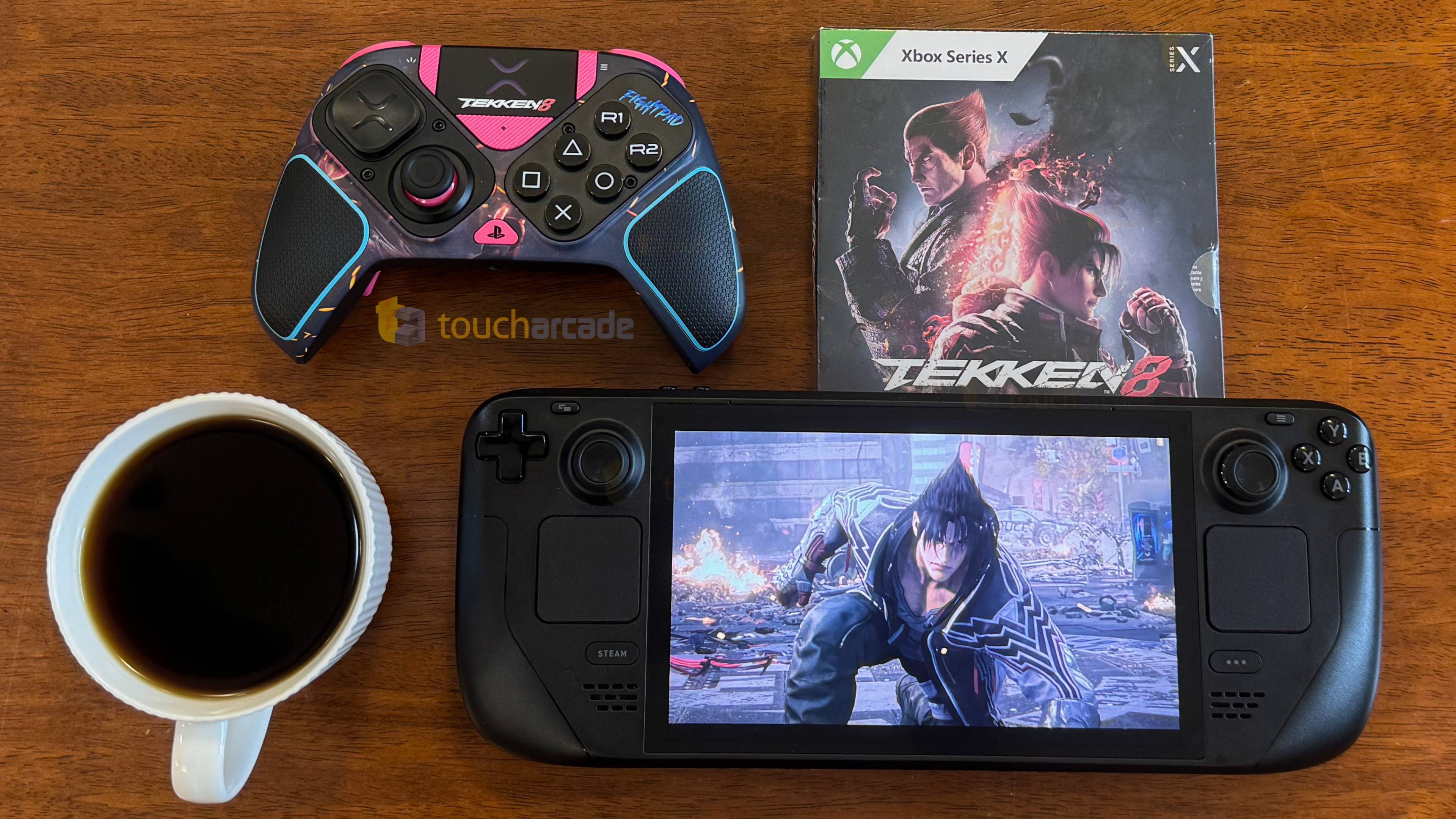 Victrix Pro BFG Tekken 8 Rage Art Edition Rear Paddles