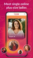 BBW: Chat & Date Curvy Women Captura de pantalla 2