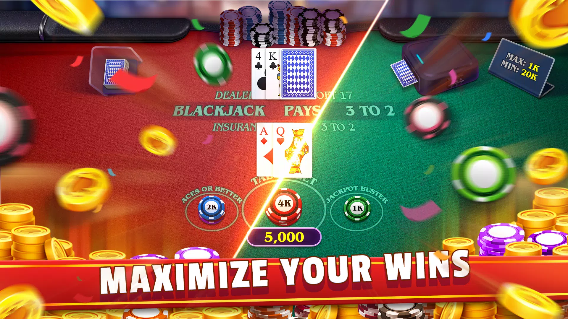 Modern Blackjack Captura de tela 2