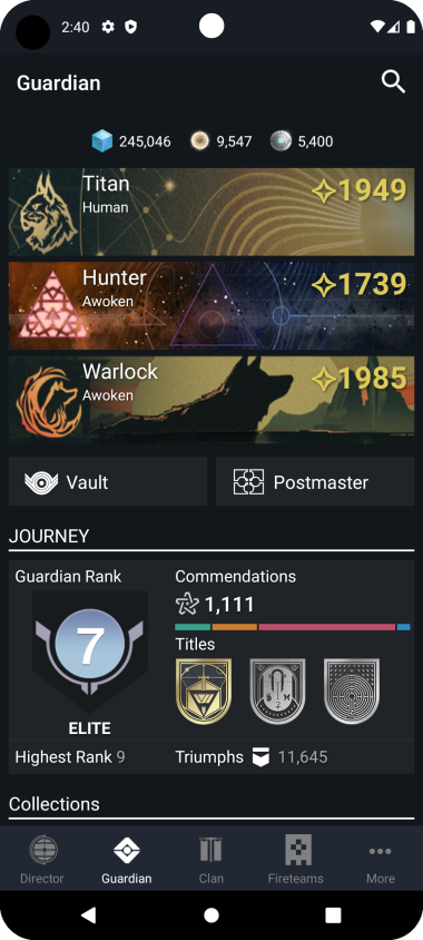 Destiny 2 Companion应用截图第2张