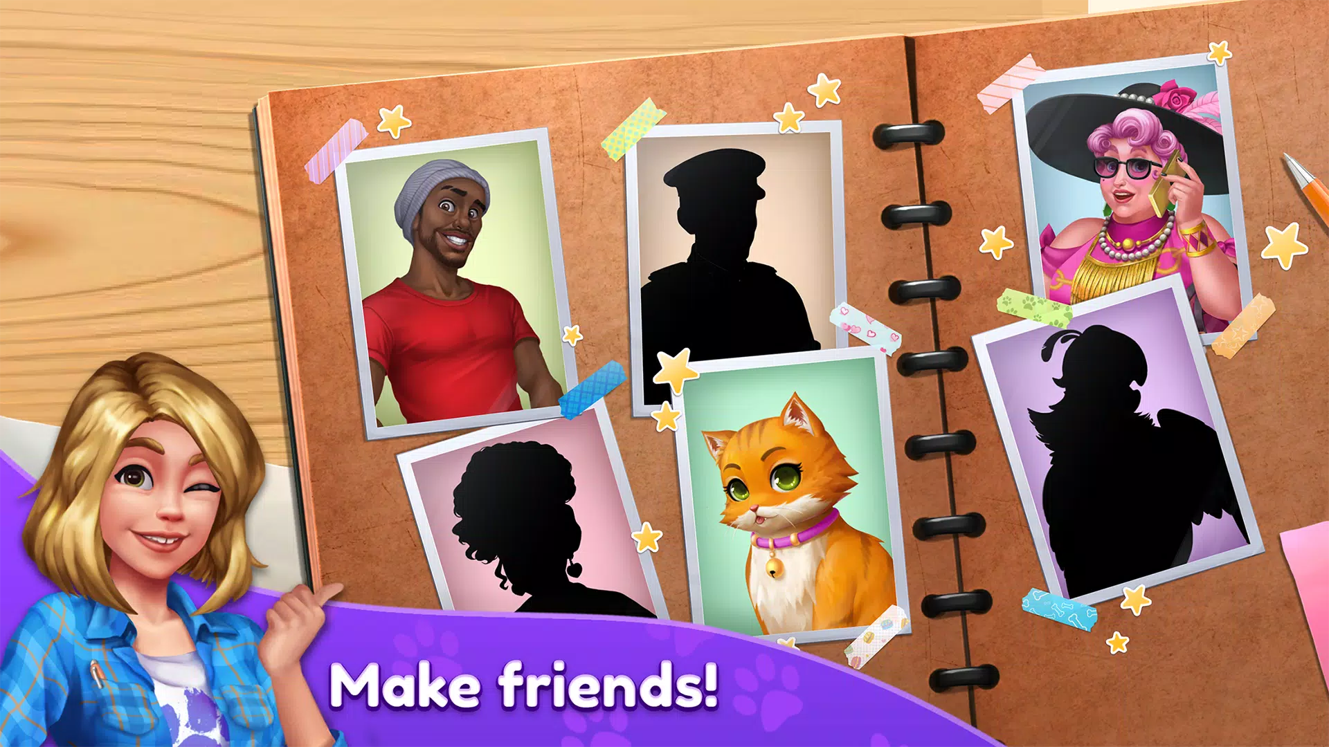 Piper’s Pet Cafe - Solitaire Zrzut ekranu 3