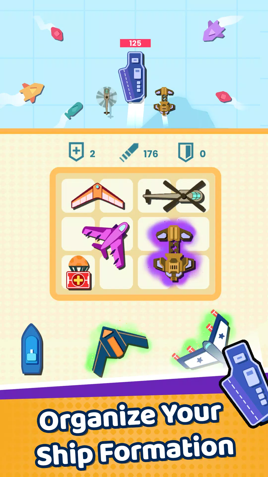 Inventory Merge Combat Zrzut ekranu 0