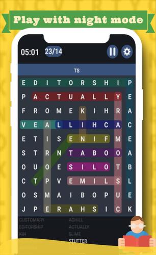 Classic Word Search Puzzle 螢幕截圖 2