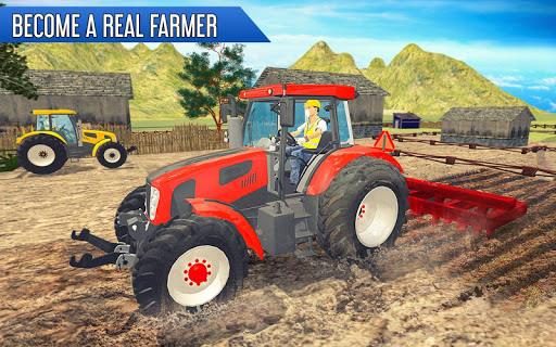 Tractor Farming Games 3D Captura de tela 2