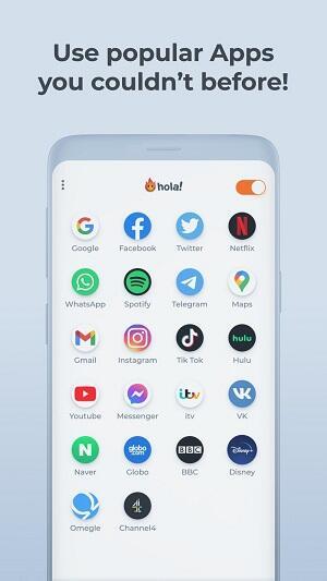 Hola VPN Mod Captura de pantalla 0