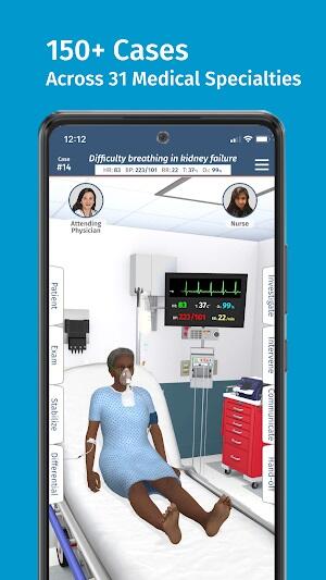 Full Code Medical Simulation Zrzut ekranu 2