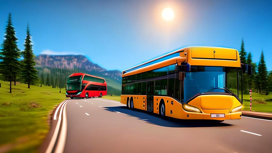 Schermata Bus Simulator Games: Bus Games 2
