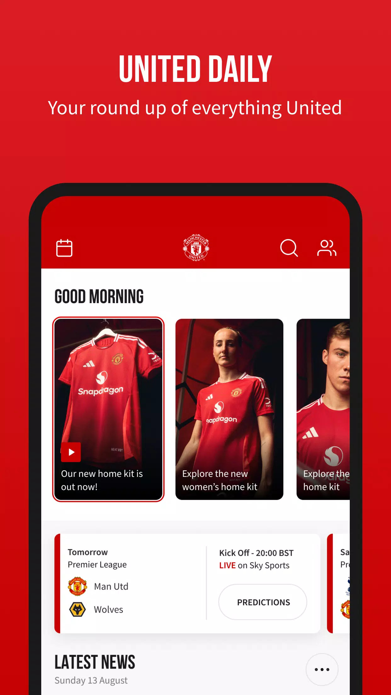 Manchester United Official App 스크린샷 2