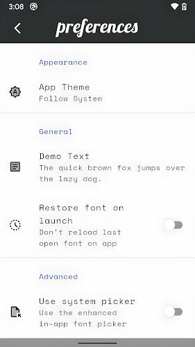 Font Viewer - Preview Fonts Screenshot 2