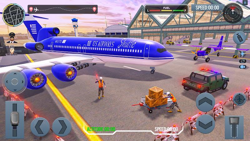 Airplane Simulator Plane Games Tangkapan skrin 1