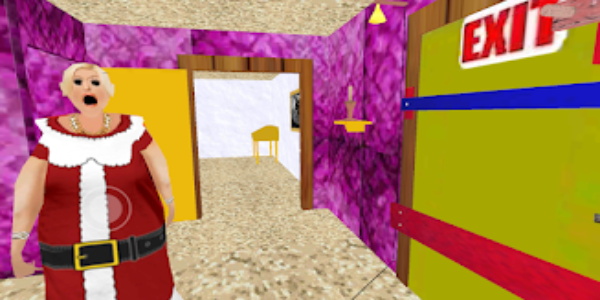 Santa Scary Granny Escape Ảnh chụp màn hình 1