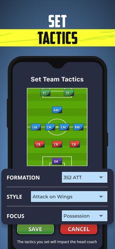 Ultimate Football Club Manager Capture d'écran 1