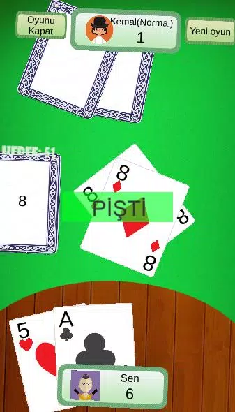 Klasik Pişti İnternetsiz Ảnh chụp màn hình 2