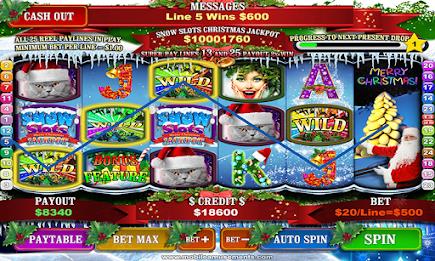 Snow Slots Merry Christmas スクリーンショット 0