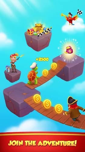 Coin Rush - Pirate GO! 螢幕截圖 1